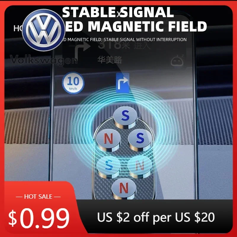 Wireless Car Charger - For VOLKSWAGEN VW GTI B6 2025