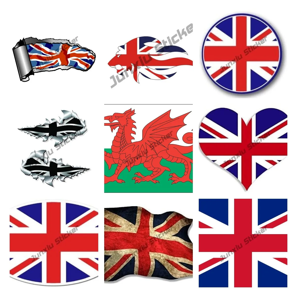 Car Accessories Uk - Creative Round Oval Heart Shaped Union