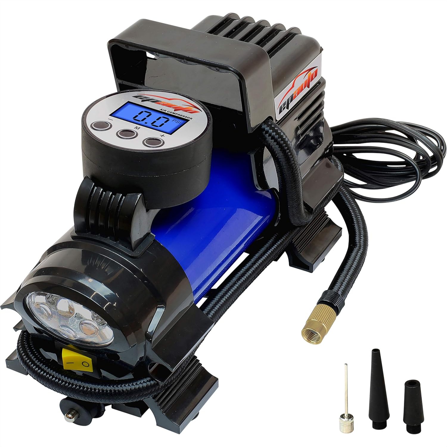 Car Portable Tire Inflator - 12V DC Portable Air Compressor Pump,