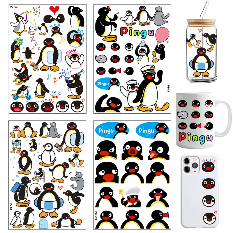 Car Accessories Outside - Pingu DIY Sticker Planner Book A5