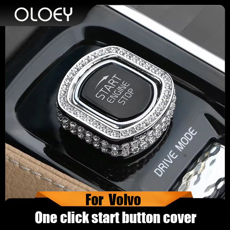 Volvo Car Accessories Xc90 - Car Interior Modification Imitation Crystal Diamond