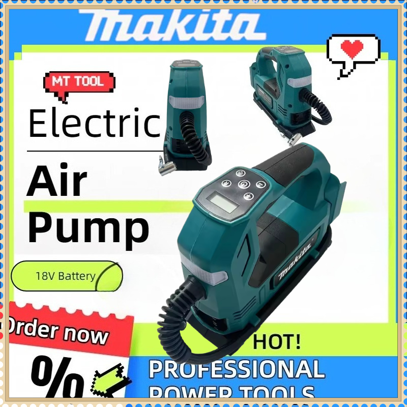 Car Portable Tire Inflator - Makita Cordless Air Inflator 18V brushless