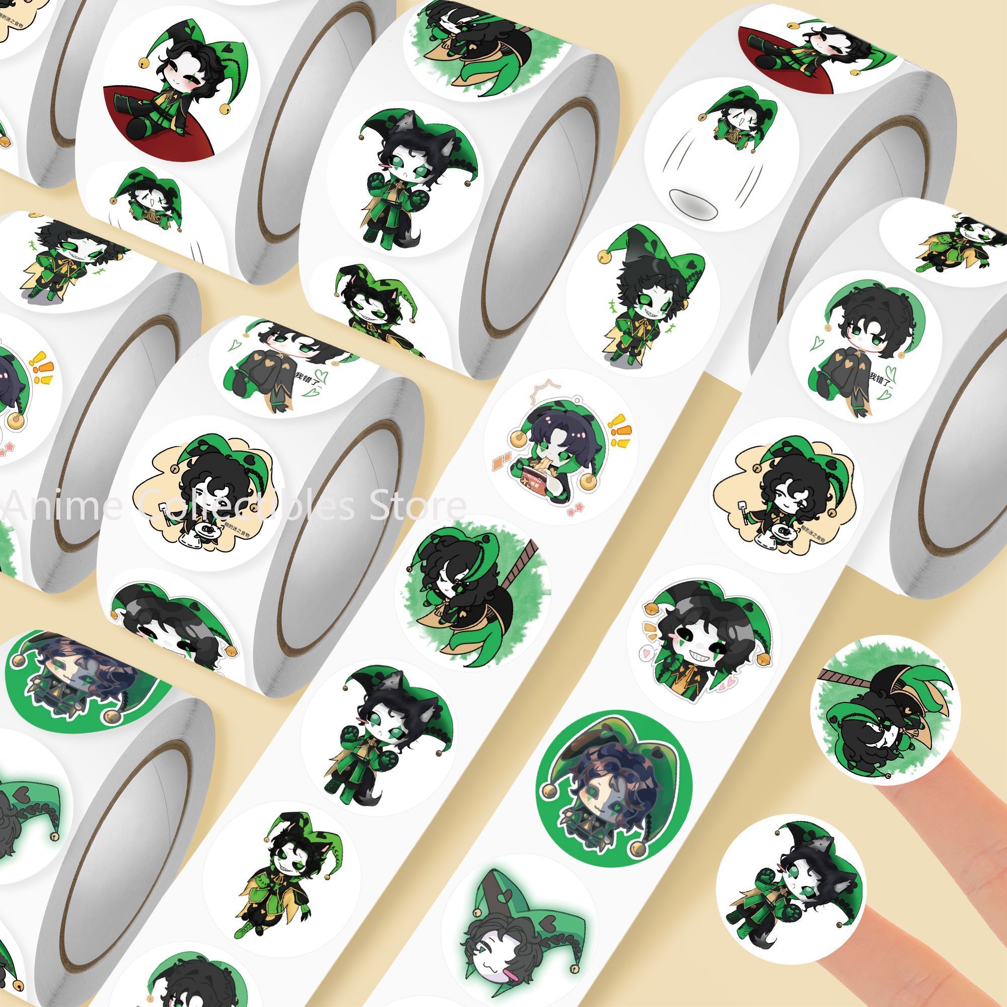 Car Accessories Outside - 500Pc/Roll Anime The Freak Circus‌ Harleguin