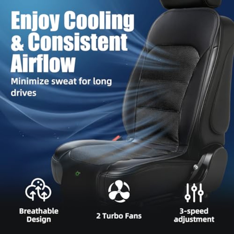 Cooling car seat cover for tru - Leather Car Seat Cover avis et prix