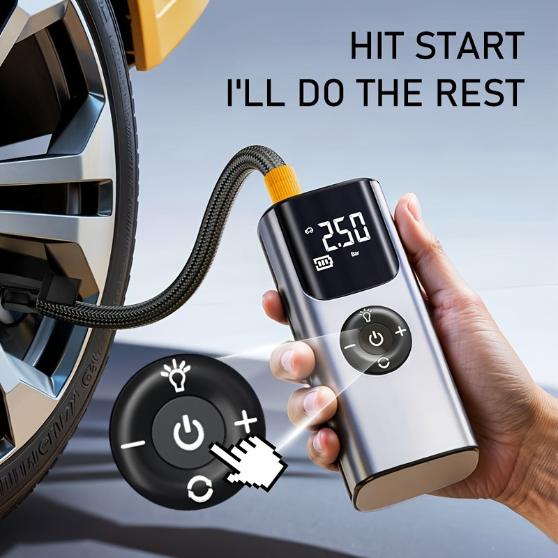 Portable Car Air Pump Tire Inf - Car Portable Tire Inflator avis et prix