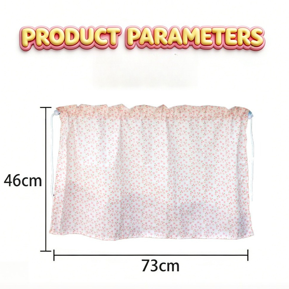 Cartoon Pattern Car Window Cur - Car Accessories You Must Have avis et prix