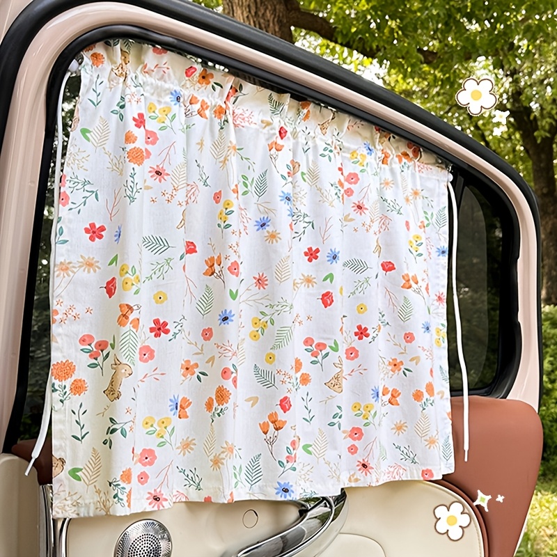 Cartoon Pattern Car Window Cur - Car Accessories You Must Have avis et prix
