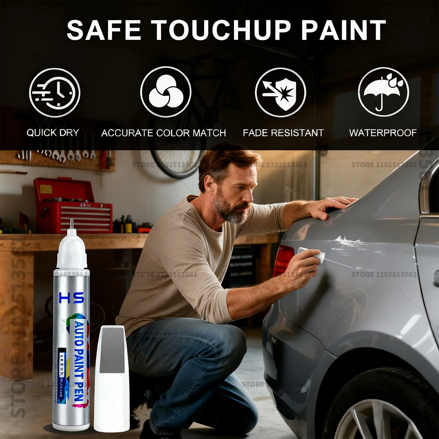 Car Paint Repair Pen Paint Scr - Volvo Car Accessories Xc90 avis et prix