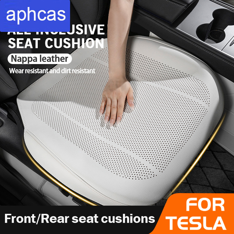 For Tesla Model Y 2019-2026 MY - Leather Car Seat Cover avis et prix