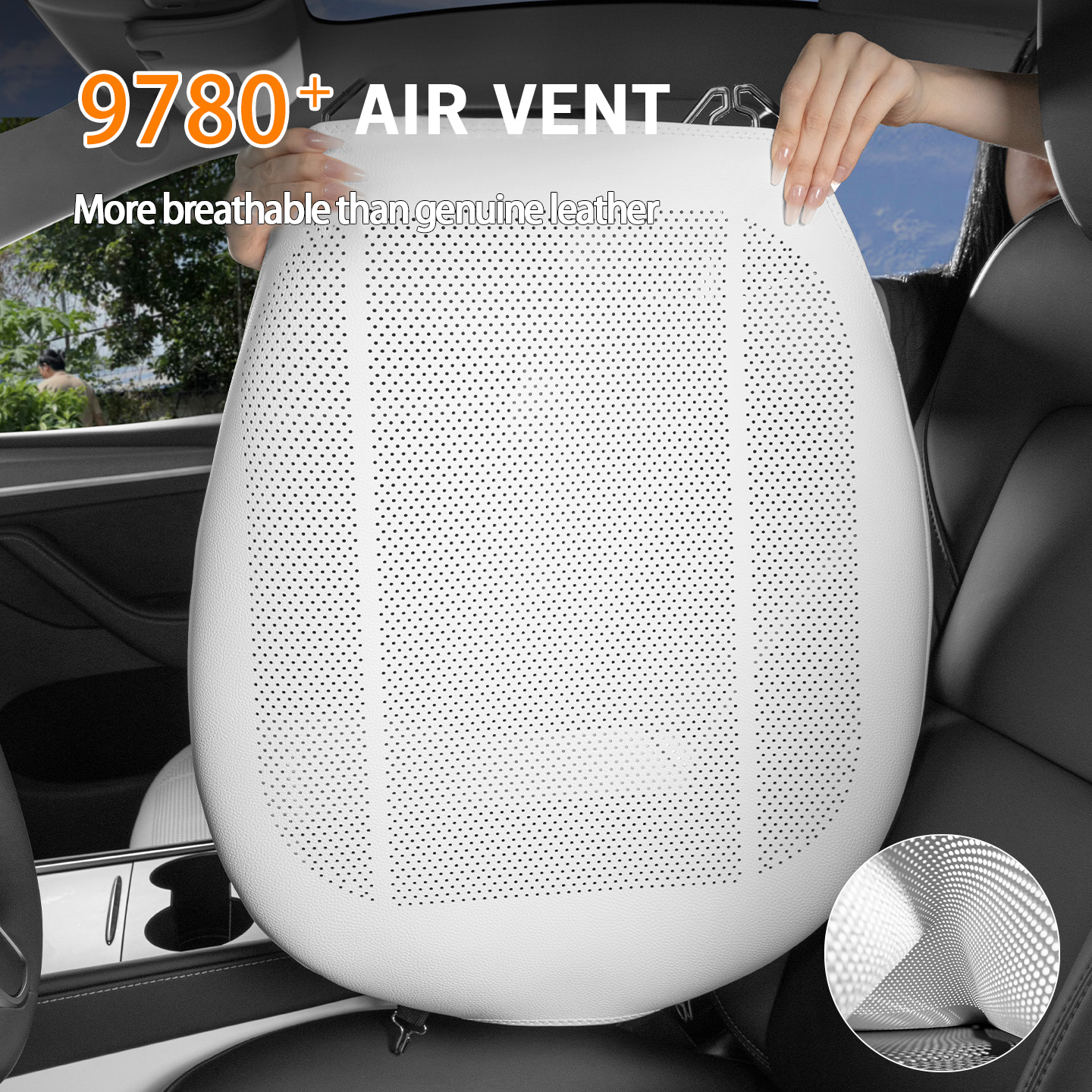For Tesla Model Y 2019-2026 MY - Leather Car Seat Cover avis et prix