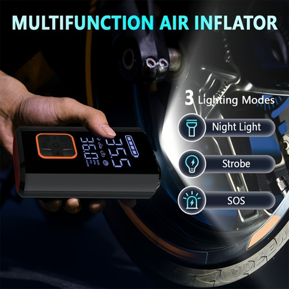 Portable Air Compressor Cordle - Car Portable Tire Inflator avis et prix