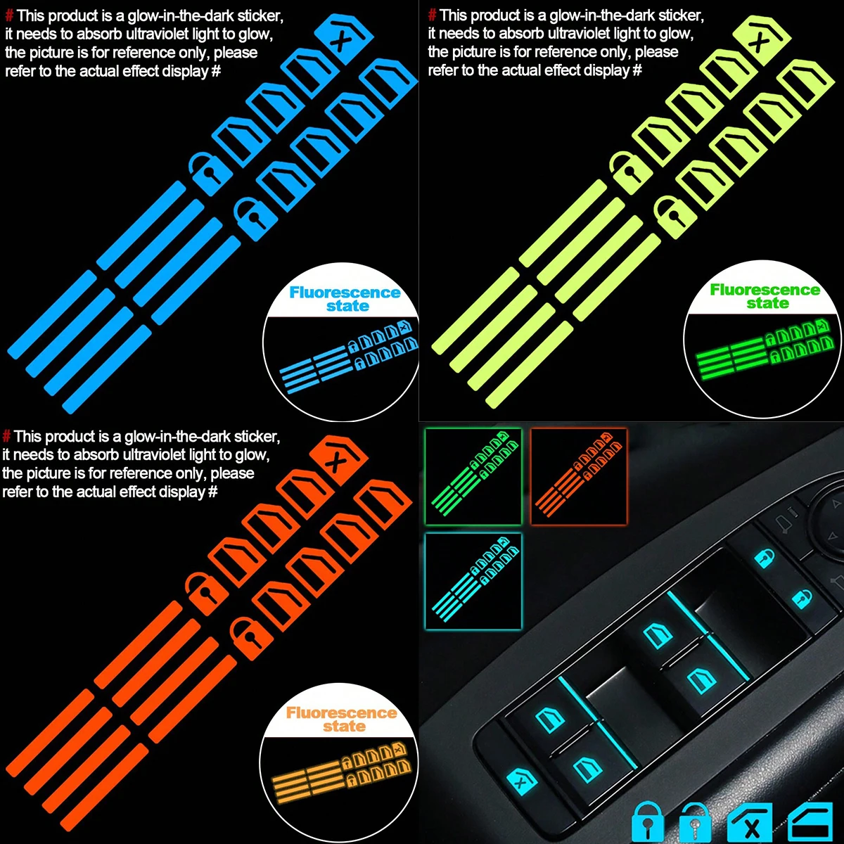18pcs Car Window Control Butto - Car Accessories Outside avis et prix