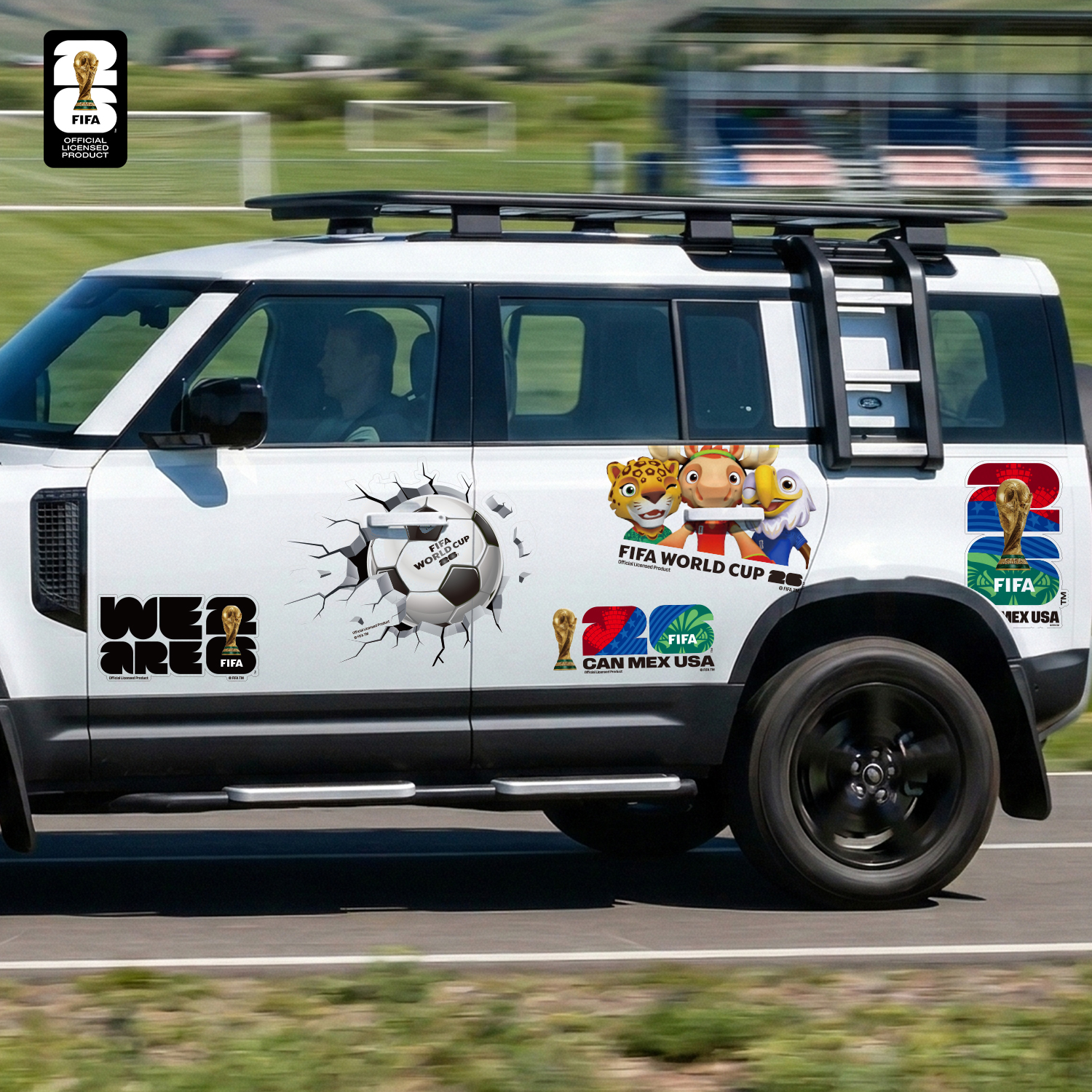 FIFA World Cup 2026 Car Decal  - Car Accessories Outside avis et prix