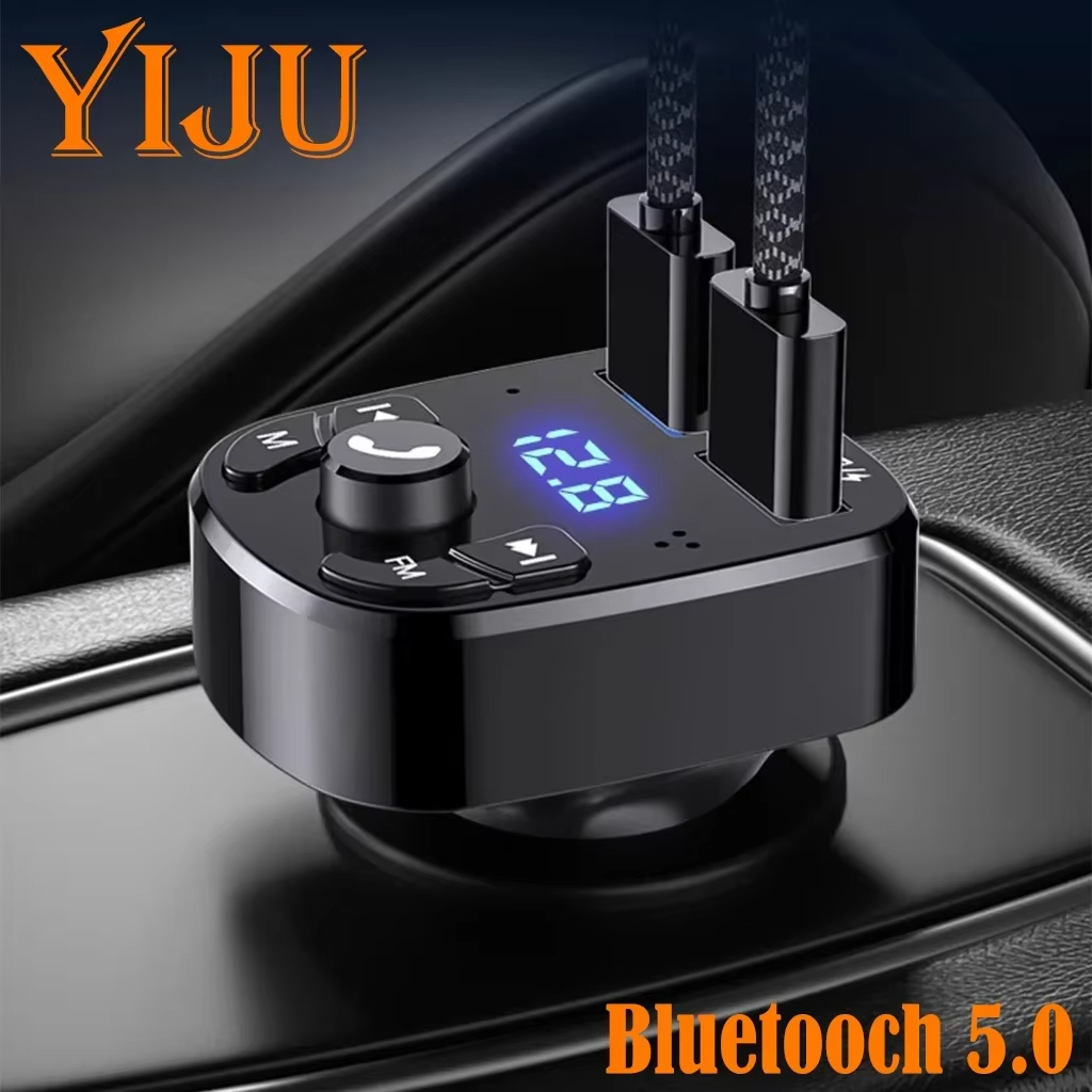 Car Bluetooth 5.0 Fm Transmitt - Wireless Car Charger avis et prix