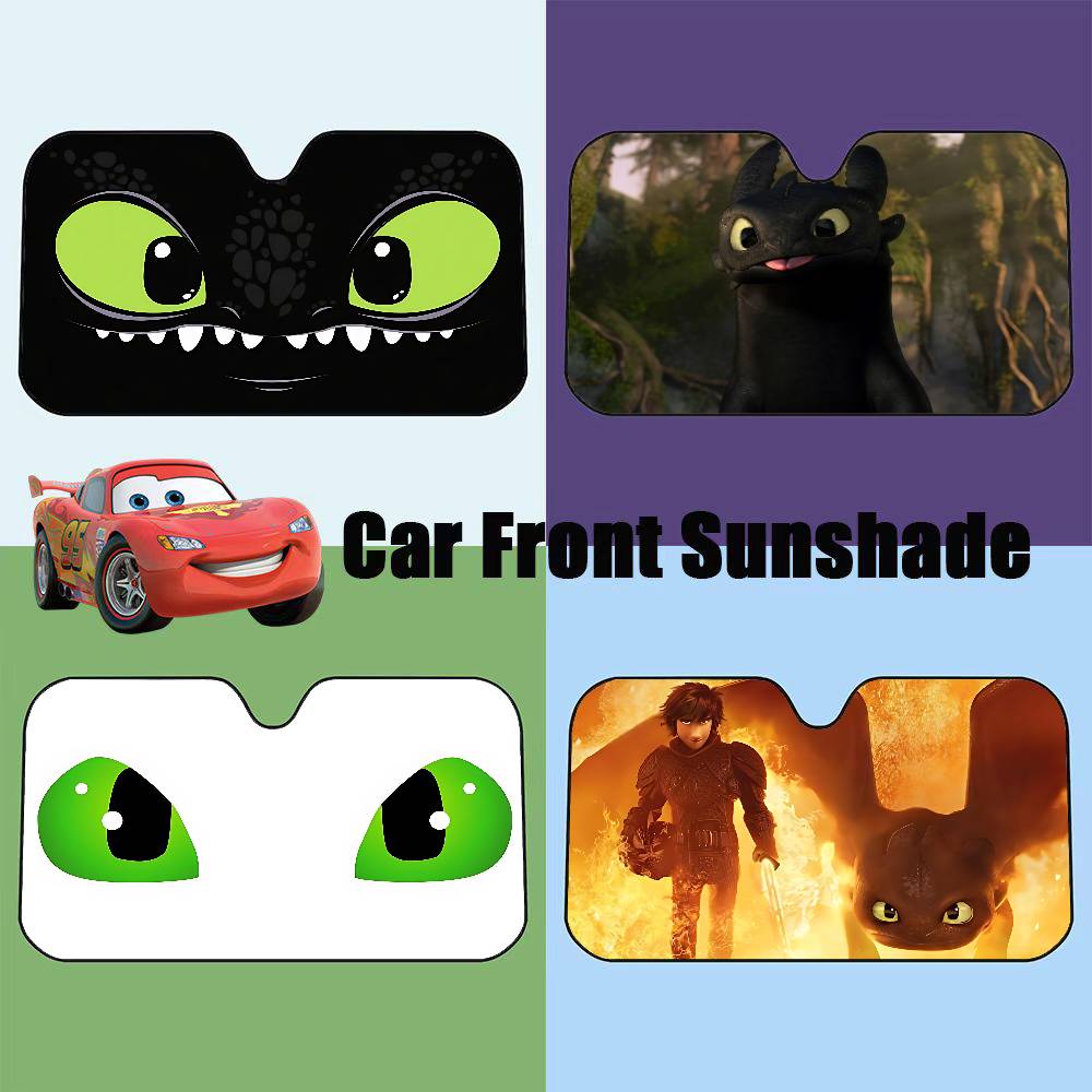 Cartoon EYE Toothless Windshie - Car Accessories Outside avis et prix