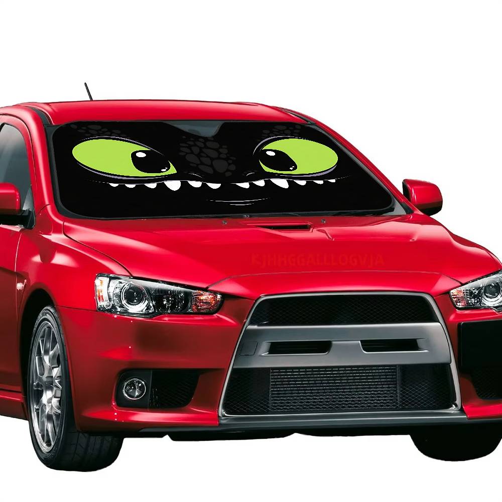 Cartoon EYE Toothless Windshie - Car Accessories Outside avis et prix