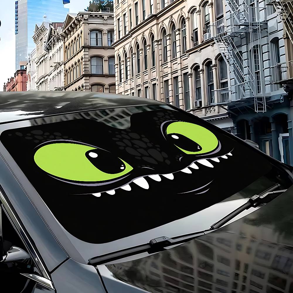 Cartoon EYE Toothless Windshie - Car Accessories Outside avis et prix