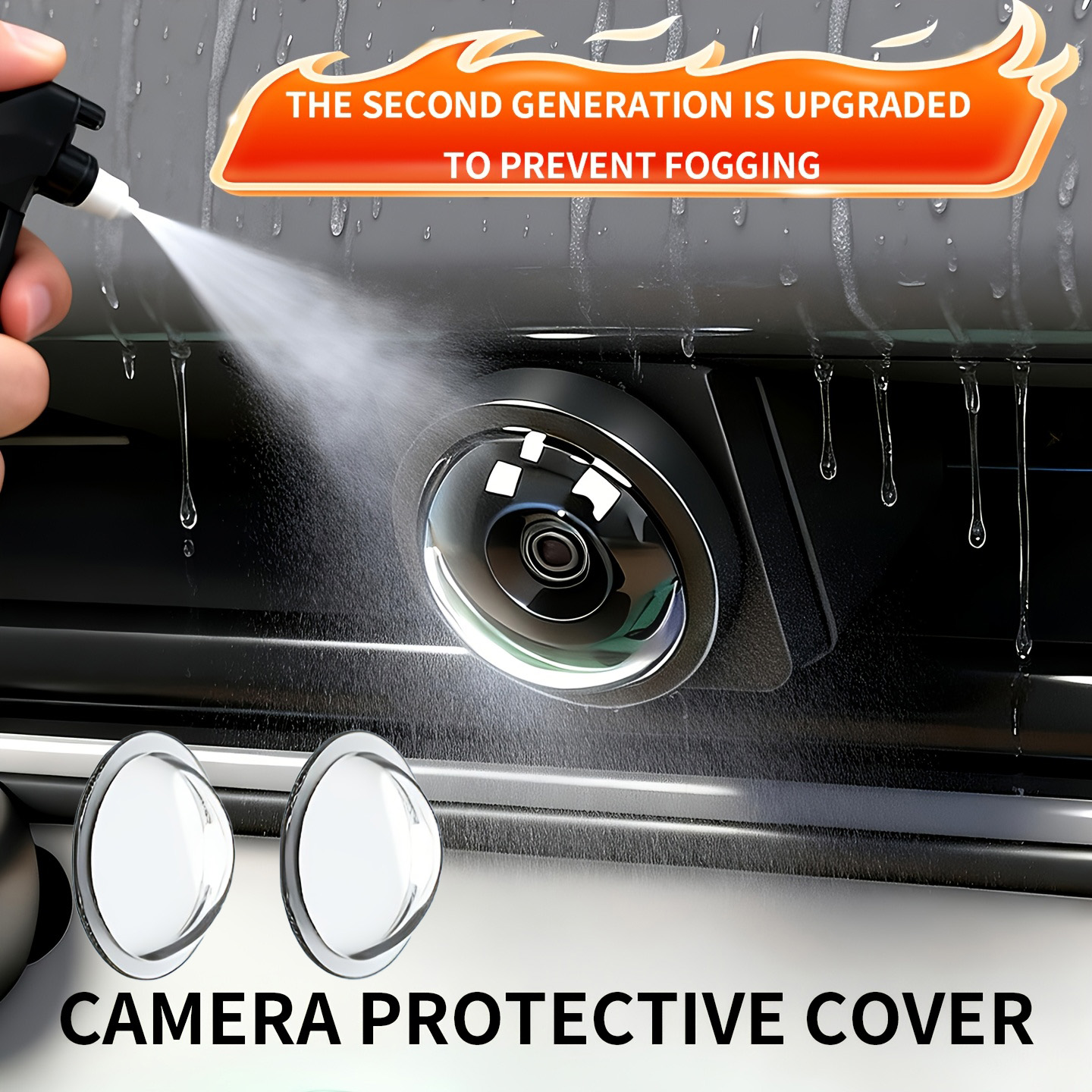 2PCS Car Camera Lens Protector - Rear Camera For Car avis et prix