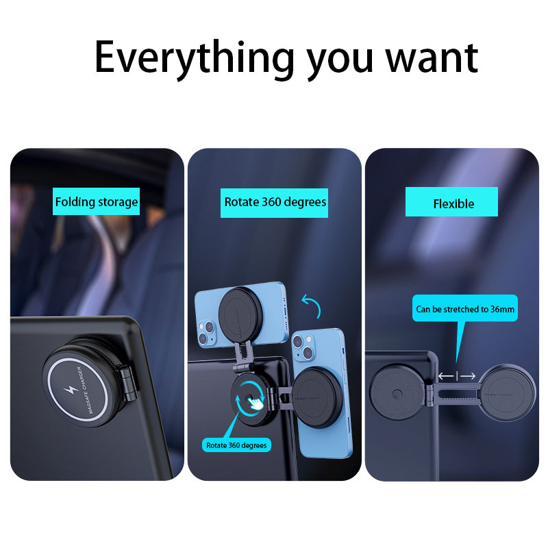 Hidden Magnetic Car Phone Hold - Wireless Car Charger avis et prix