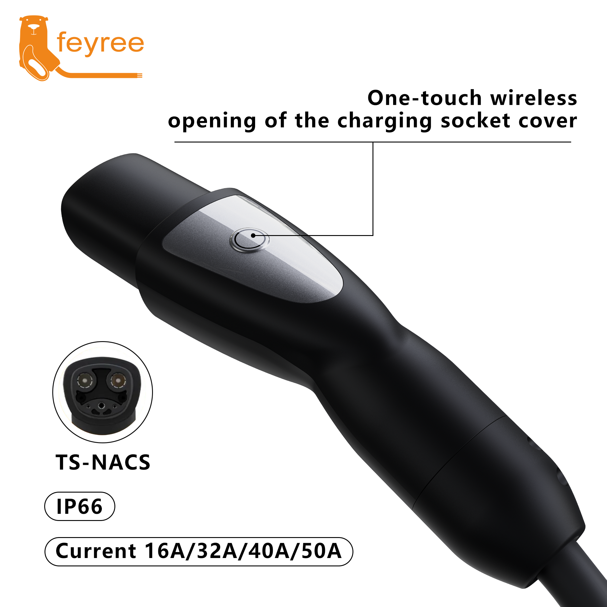 feyree TS-NACS Socket EV Charg - Wireless Car Charger avis et prix
