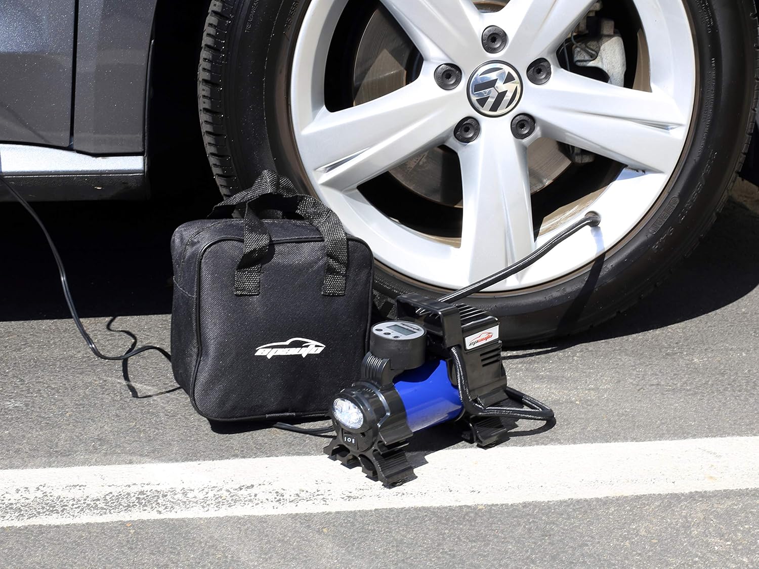 12V DC Portable Air Compressor - Car Portable Tire Inflator avis et prix