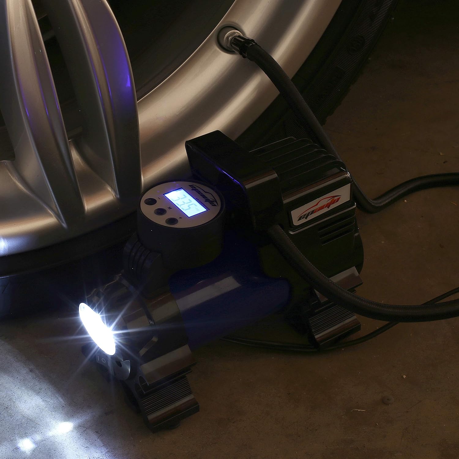 12V DC Portable Air Compressor - Car Portable Tire Inflator avis et prix