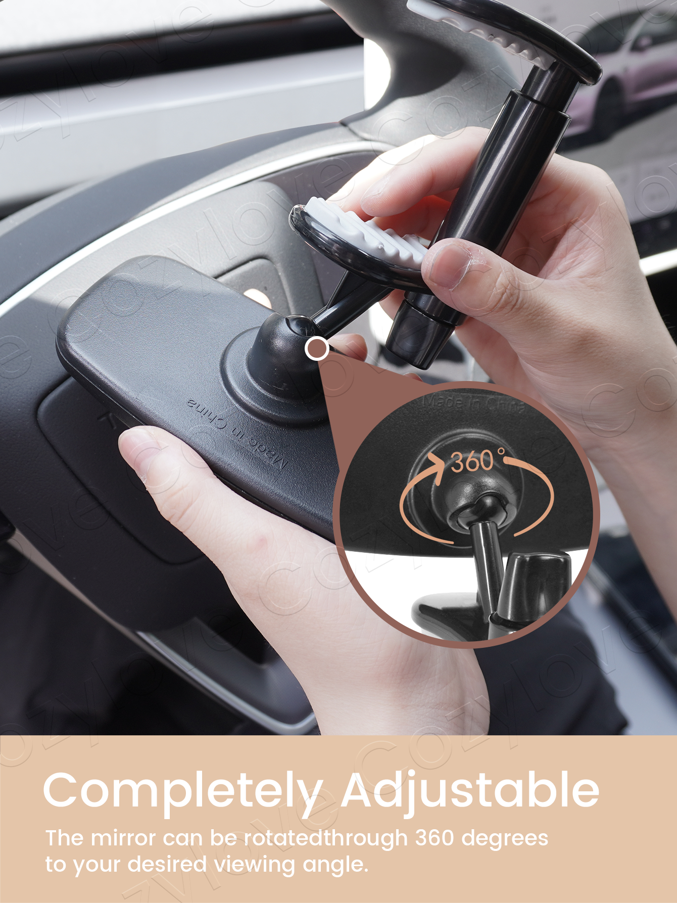 1PC & 2PC Clip-On Baby Car Mir - Car Blind Spot Mirror avis et prix