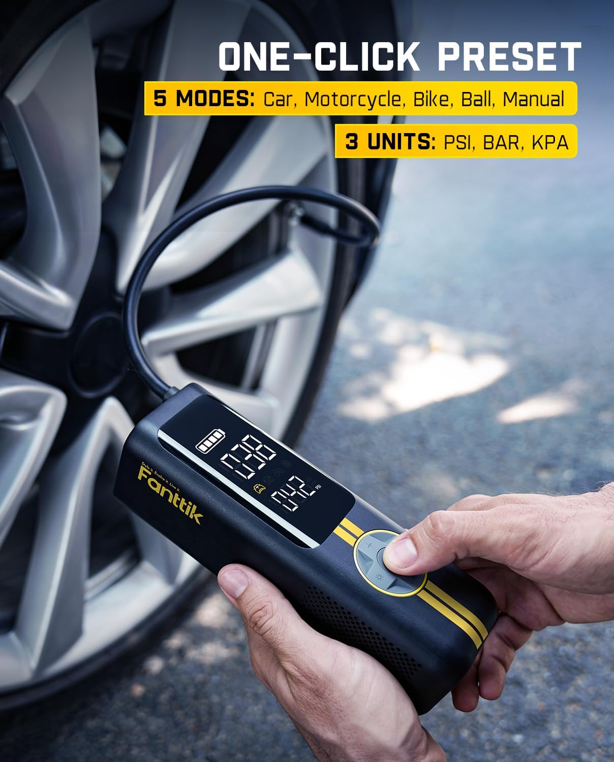 X8 APEX EV Tire Inflator Porta - Car Portable Tire Inflator avis et prix