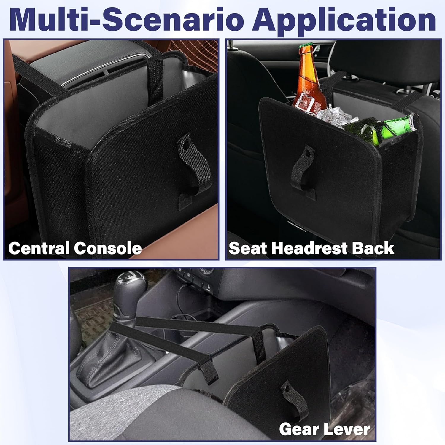 Foldable Car Trash Can, 2 Gall - Car Accessories You Must Have avis et prix