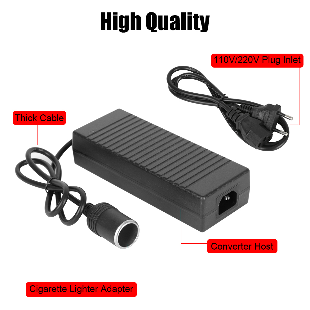 Cigarette Lighter Converter AC - Car Accessories Uk avis et prix