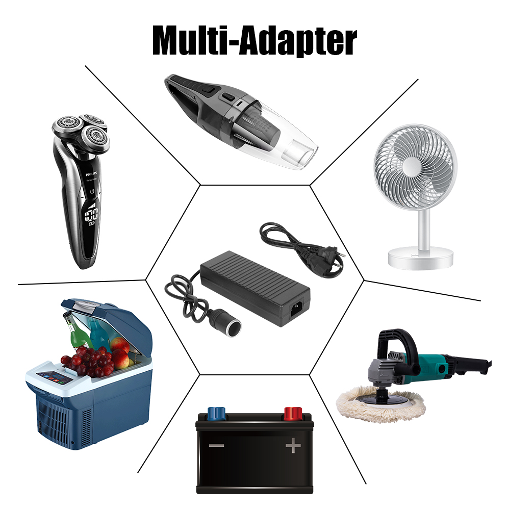 Cigarette Lighter Converter AC - Car Accessories Uk avis et prix