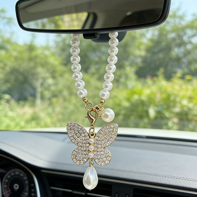Pearl Butterfly Car Rearview M - Car Accessories You Must Have avis et prix