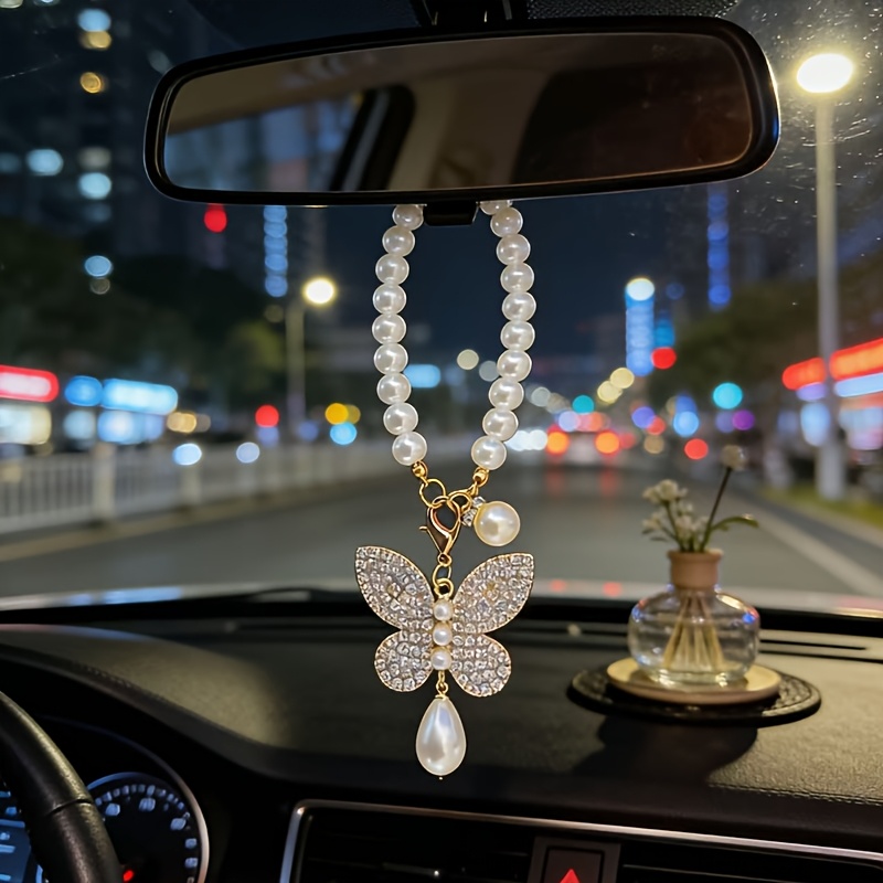 Pearl Butterfly Car Rearview M - Car Accessories You Must Have avis et prix