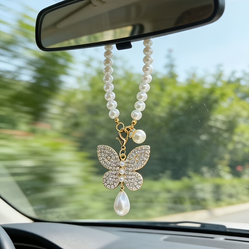 Pearl Butterfly Car Rearview M - Car Accessories You Must Have avis et prix