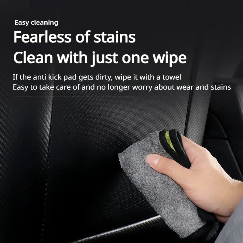 Seat Kick Pad for Tesla Model  - Leather Car Seat Cover avis et prix