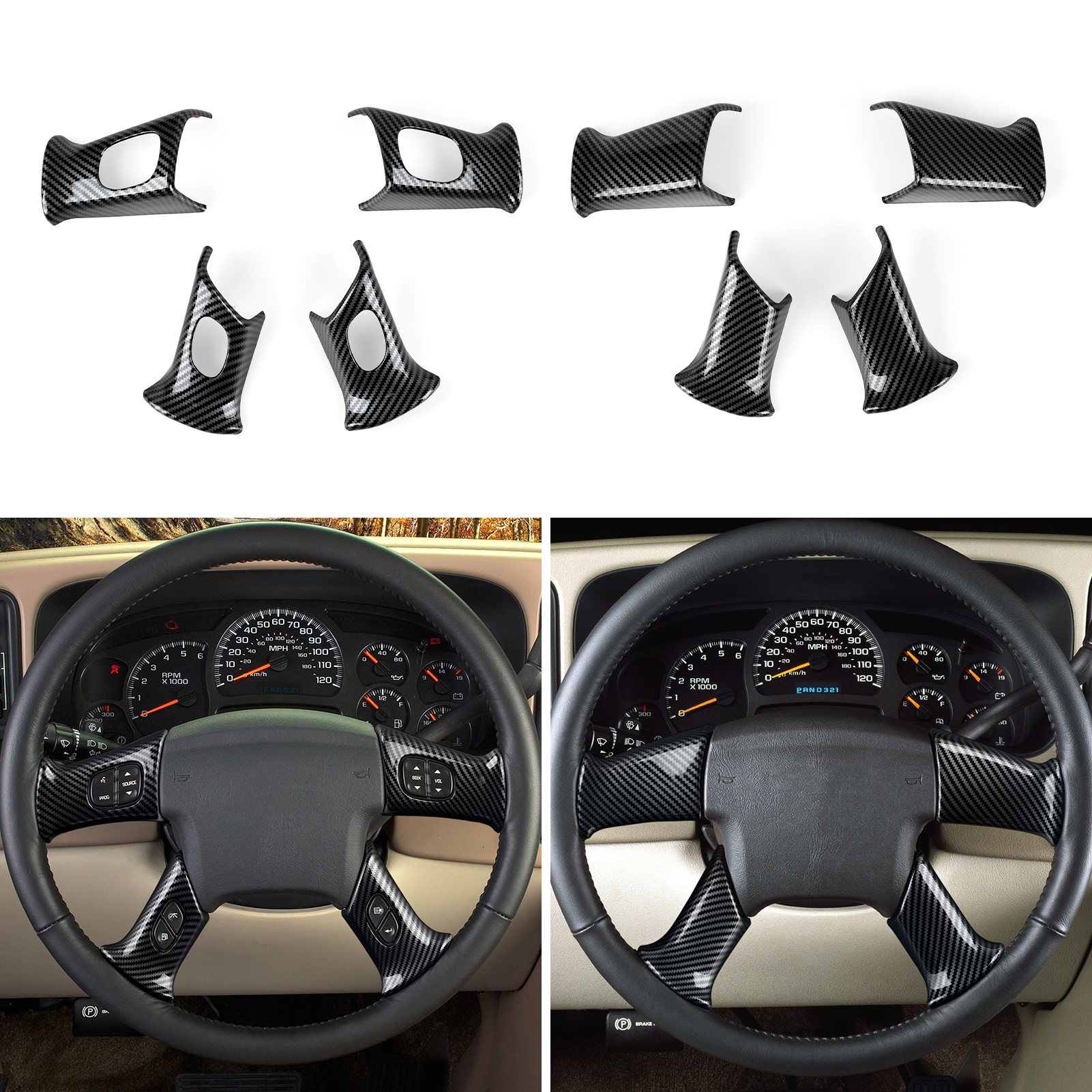 ABS Steering Wheel Panel Cover - Car Accessories Xl avis et prix