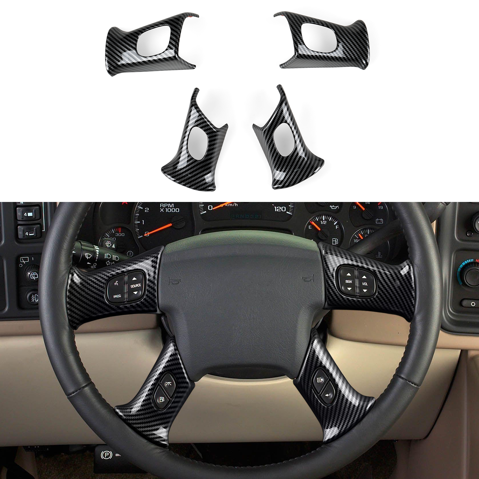ABS Steering Wheel Panel Cover - Car Accessories Xl avis et prix