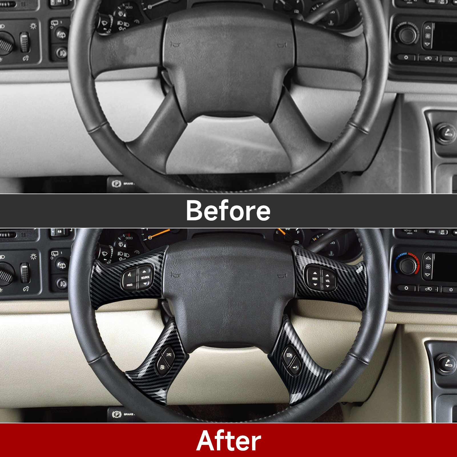 ABS Steering Wheel Panel Cover - Car Accessories Xl avis et prix