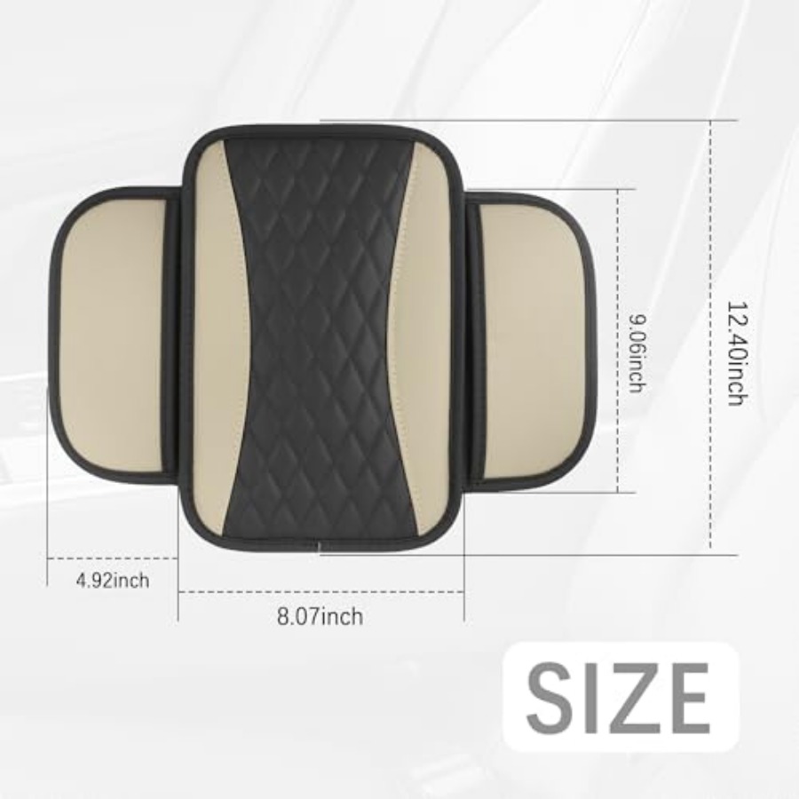 Patchwork Leather Center Conso - Leather Car Seat Cover avis et prix