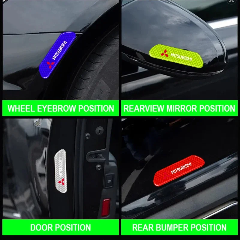 Car Door Reflective Sticker Ni - Car Accessories Outside avis et prix