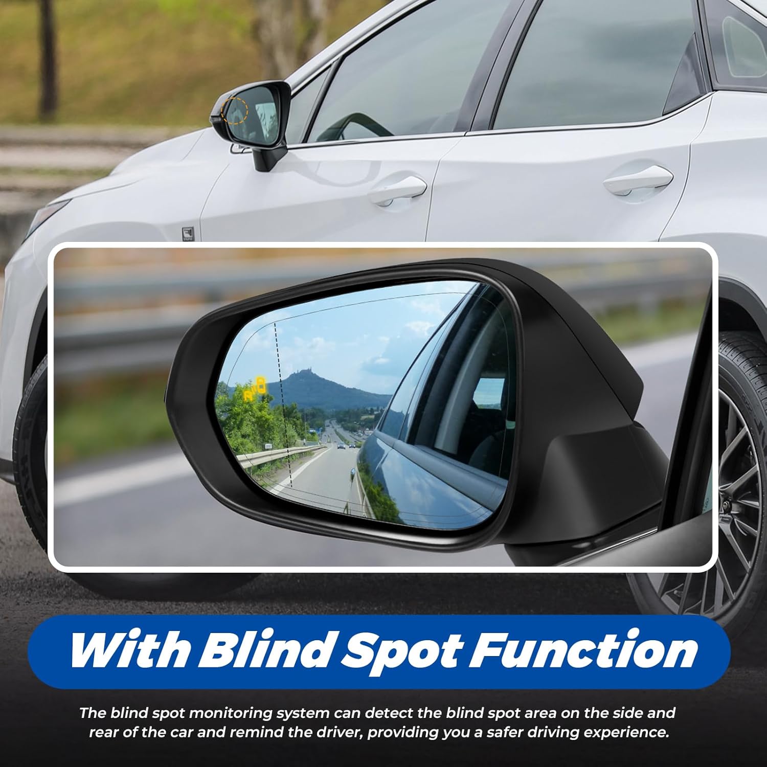 Left Car Rearview Mirror For L - Car Blind Spot Mirror avis et prix