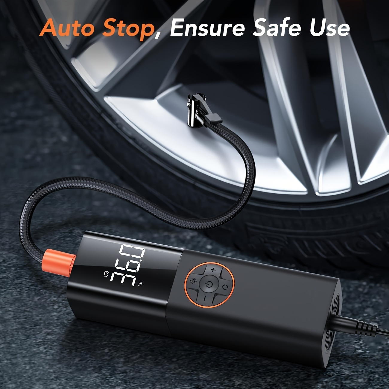 DC12V Corded Car Air Pump Car  - Car Portable Tire Inflator avis et prix