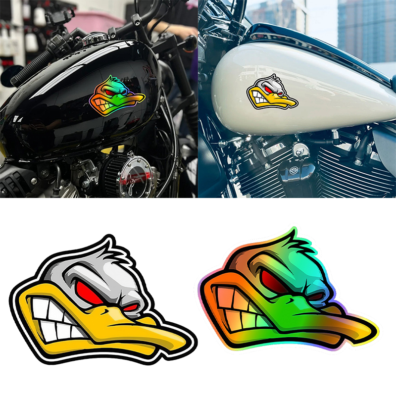 1PC Funny Cartoon Angry Duck H - Car Accessories Outside avis et prix