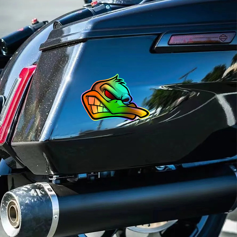 1PC Funny Cartoon Angry Duck H - Car Accessories Outside avis et prix