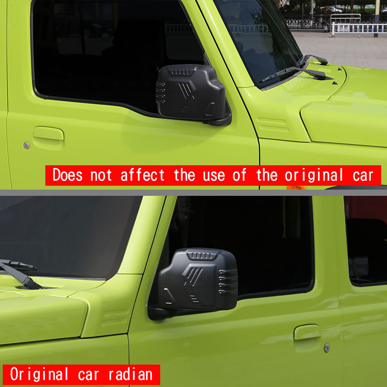 2Pcs/set Matte Black Car Rear  - Car Blind Spot Mirror avis et prix