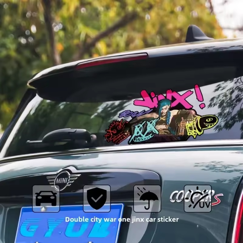 Arcane Jinx Graffiti Reflectiv - Car Accessories Outside avis et prix