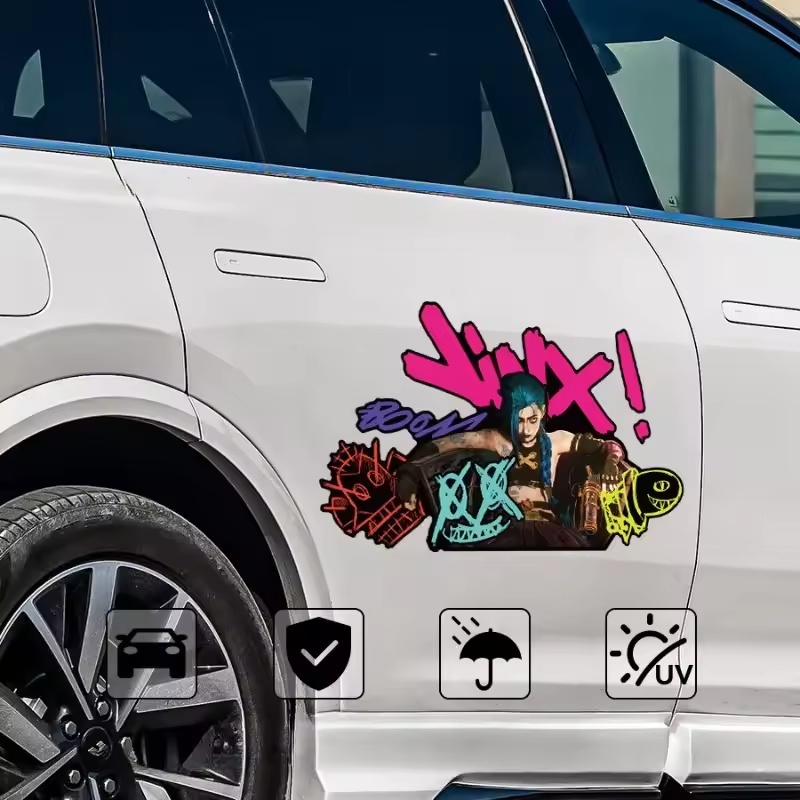 Arcane Jinx Graffiti Reflectiv - Car Accessories Outside avis et prix
