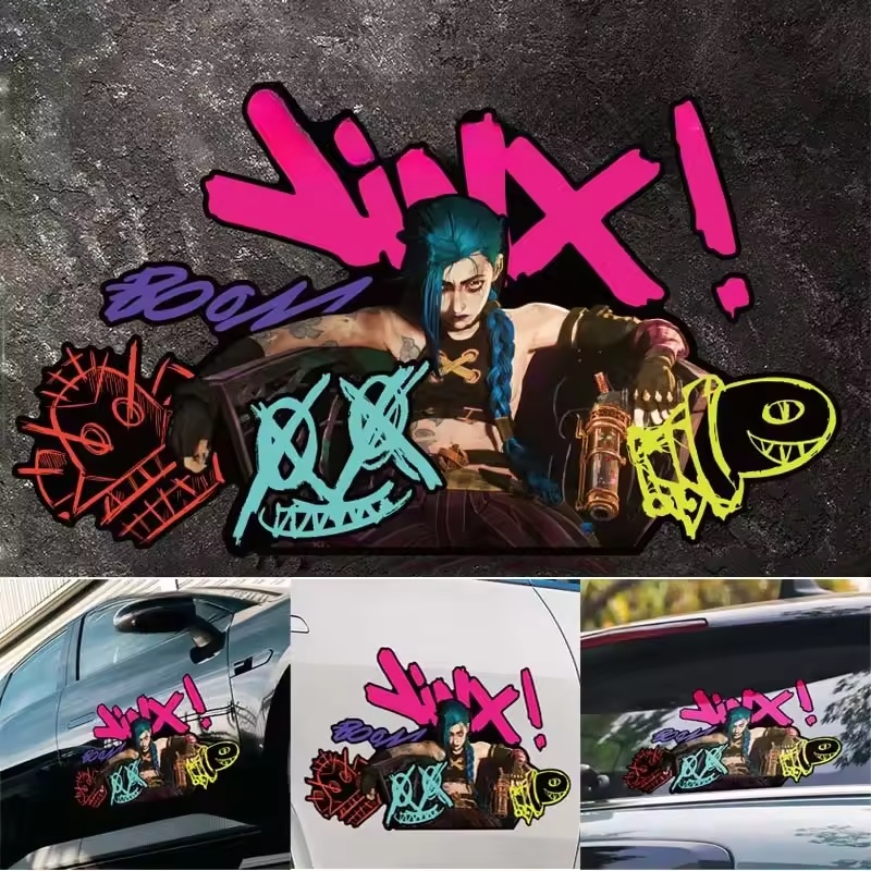 Arcane Jinx Graffiti Reflectiv - Car Accessories Outside avis et prix