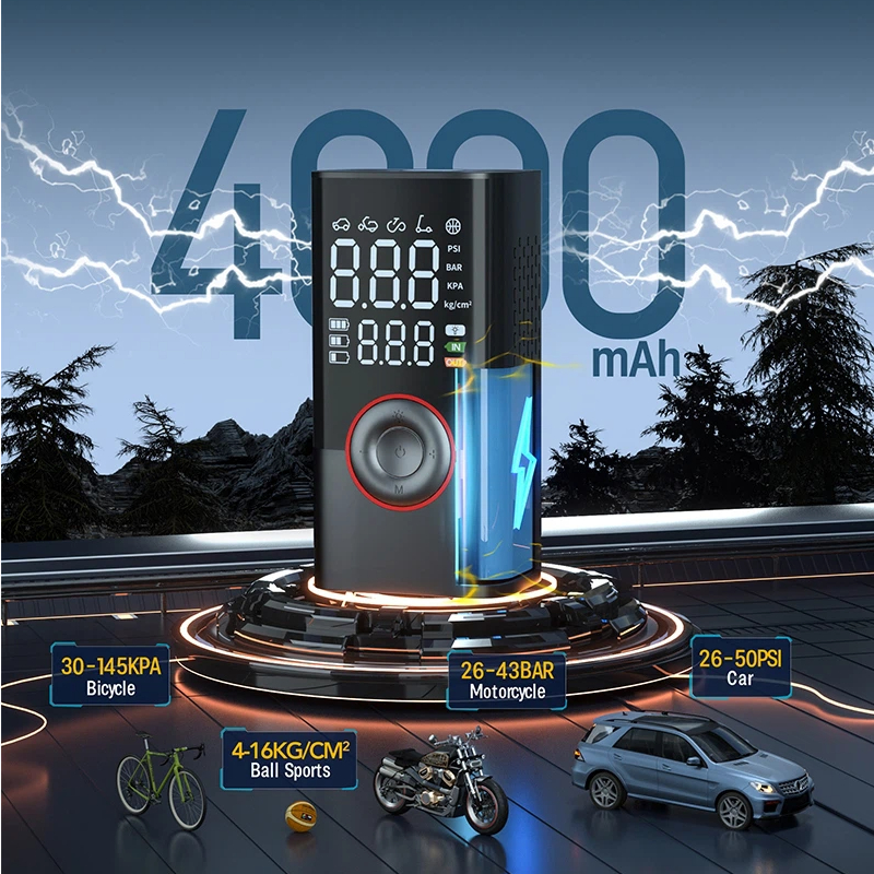 Rechargeable Air Pump Tire Inf - Car Portable Tire Inflator avis et prix
