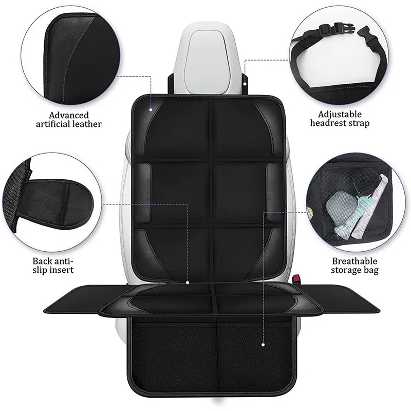 For Tesla Model 3 Y Car Seat C - Leather Car Seat Cover avis et prix